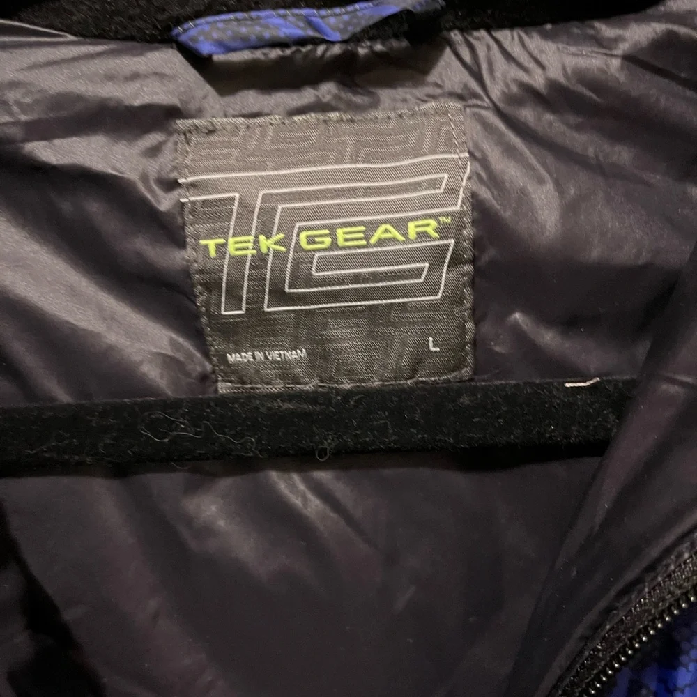 NWT Tek Gear hooded vest sz‎ large - Picture 5 of 7